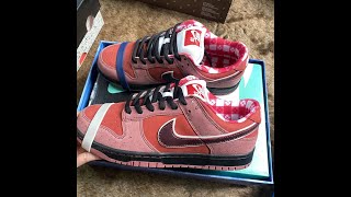 Nike SB Dunk Low Concepts Red Lobster Unboxing Review!