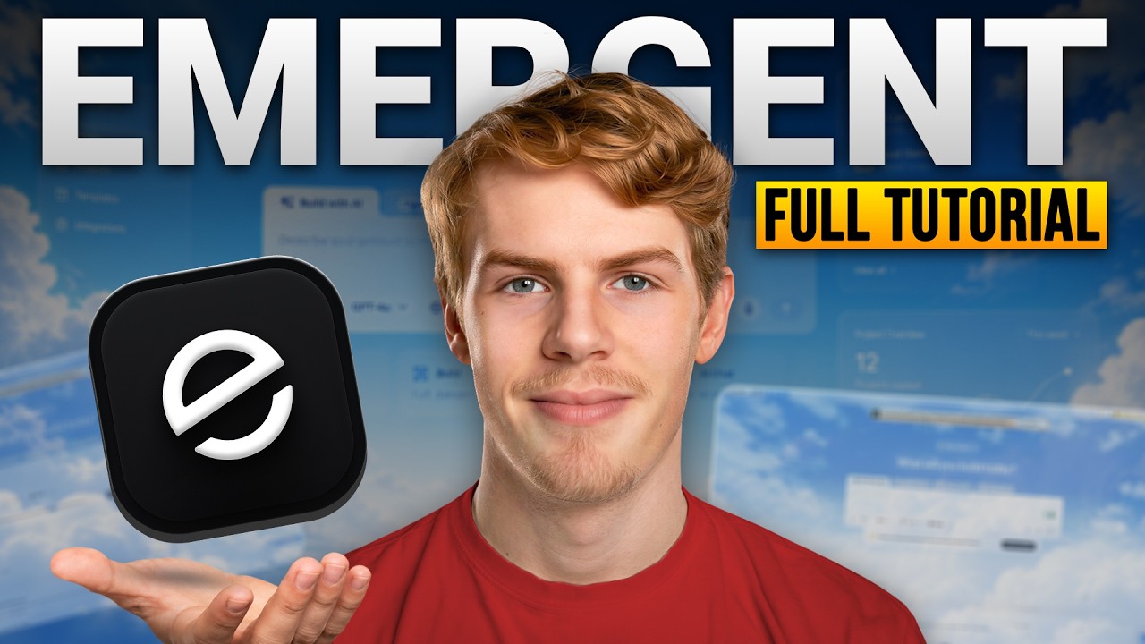 Emergent AI Tutorial For Beginners: Build SaaS Apps, Websites & Mobile Apps