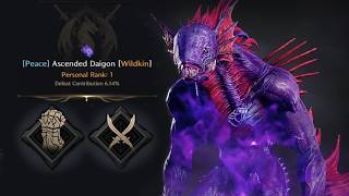 Ascended Daigon Field Boss - Rank 1 on Predator