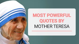 Most Powerful Quotes | Best Inspiring Video By Mother Teresa screenshot 2