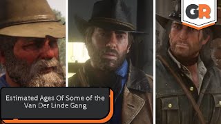 Red Dead Redemption 2: Estimated Ages Of Some Of The Van Der Linde Gang Members