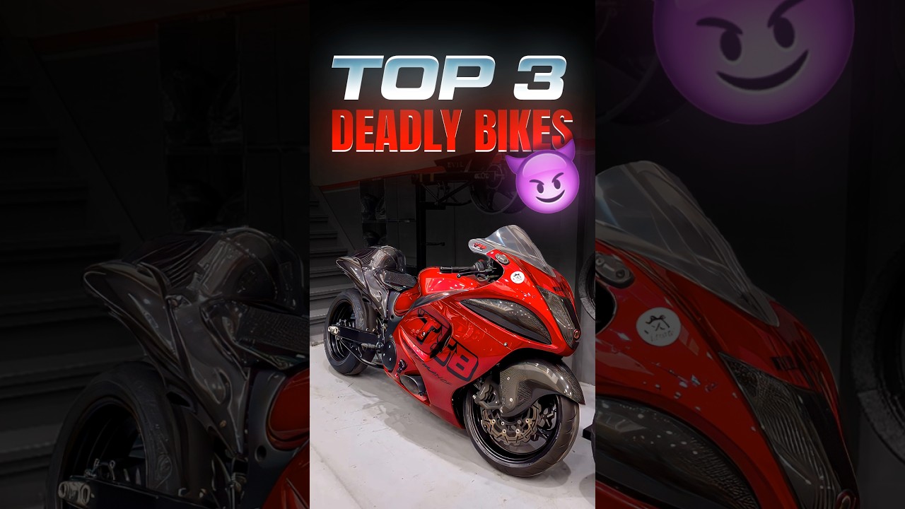 3 Dangerous Bikes that you will never see in India #shorts