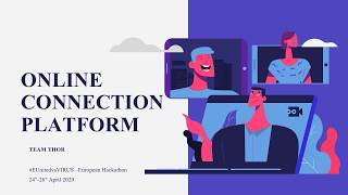 Online Connection Platform EUVsVirus 2020 Hackathon