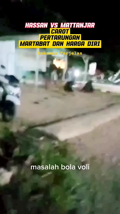 Hasan Vs Mattanjar 2 orang melawan 10 Orang #Carok #madura #bangkalan #tanjungbumi #hasan #mattanjar
