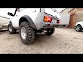 Classic Lada Niva TURBO 1,7 exhaust sound