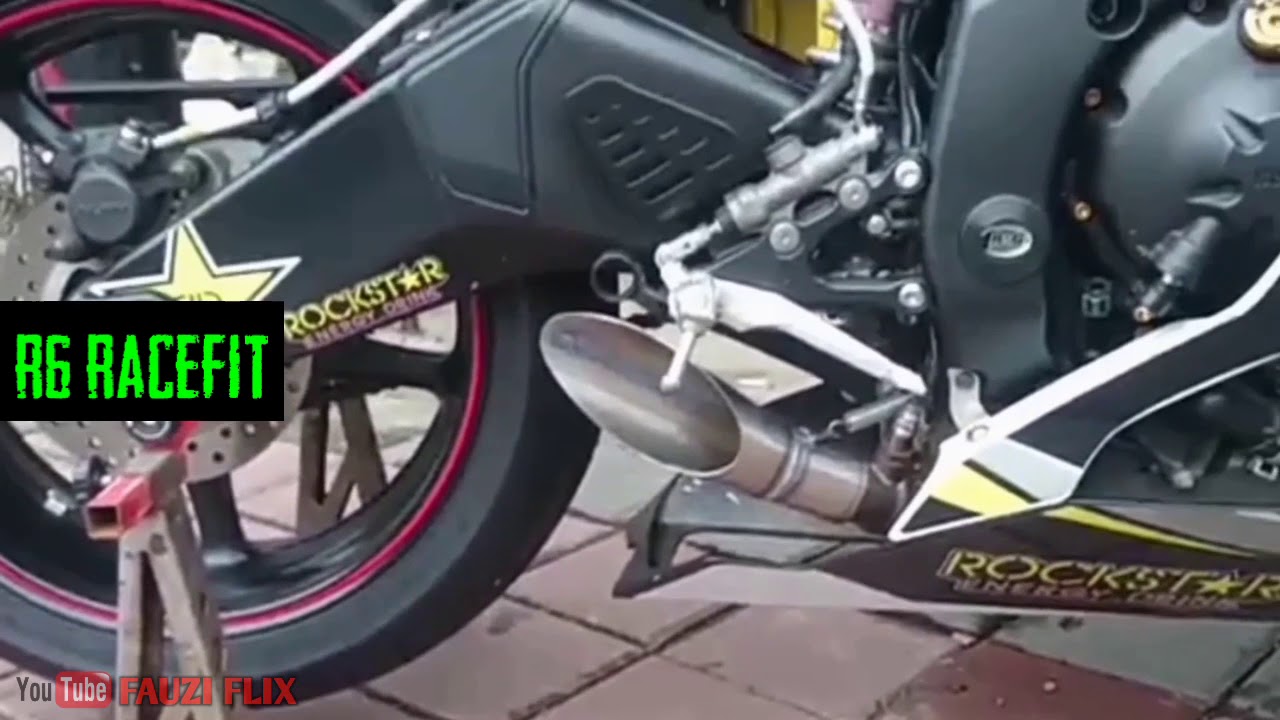 Yamaha R6 Knalpot Racing - YouTube
