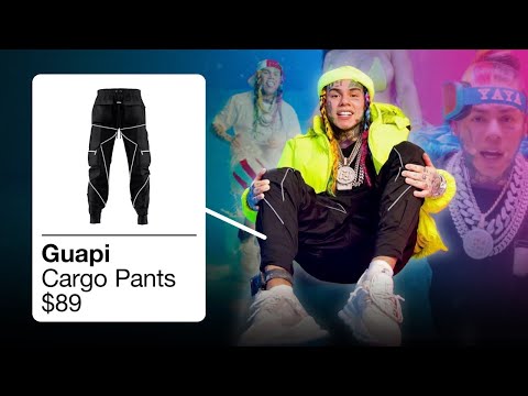 6IX9INE OUTFITS IN "YAYA" & "TROLLZ" VIDEOS [RAPPERS OUTFITS]