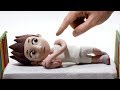 Stop Motion Ryder sleeping superhero videos for children