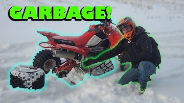 These Sport Quads are GARBAGE! (Polaris Predator 500)