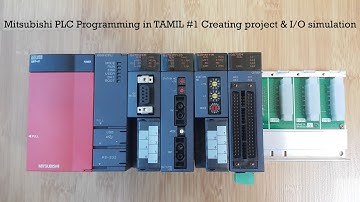 Mitsubishi PLC programming  in Tamil #1 Getting started and Simulation