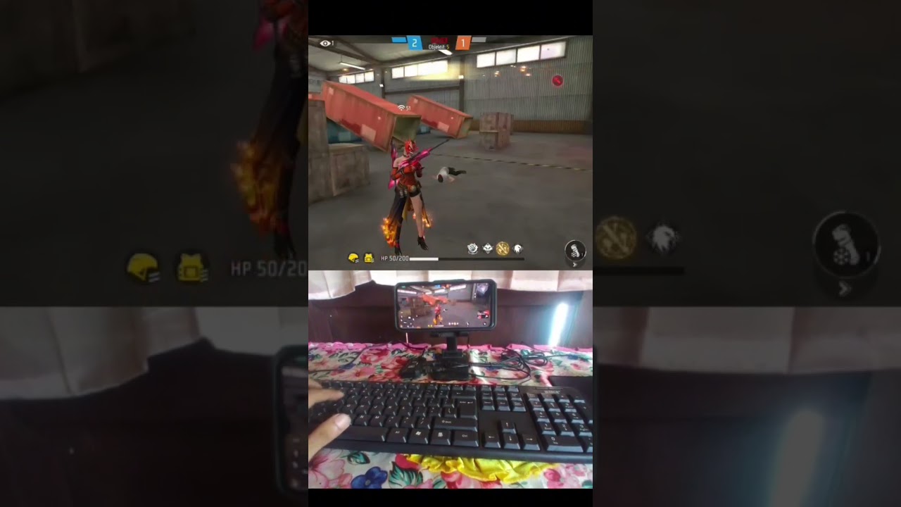 Free Fire on Mobile with Keyboard &Mouse: 