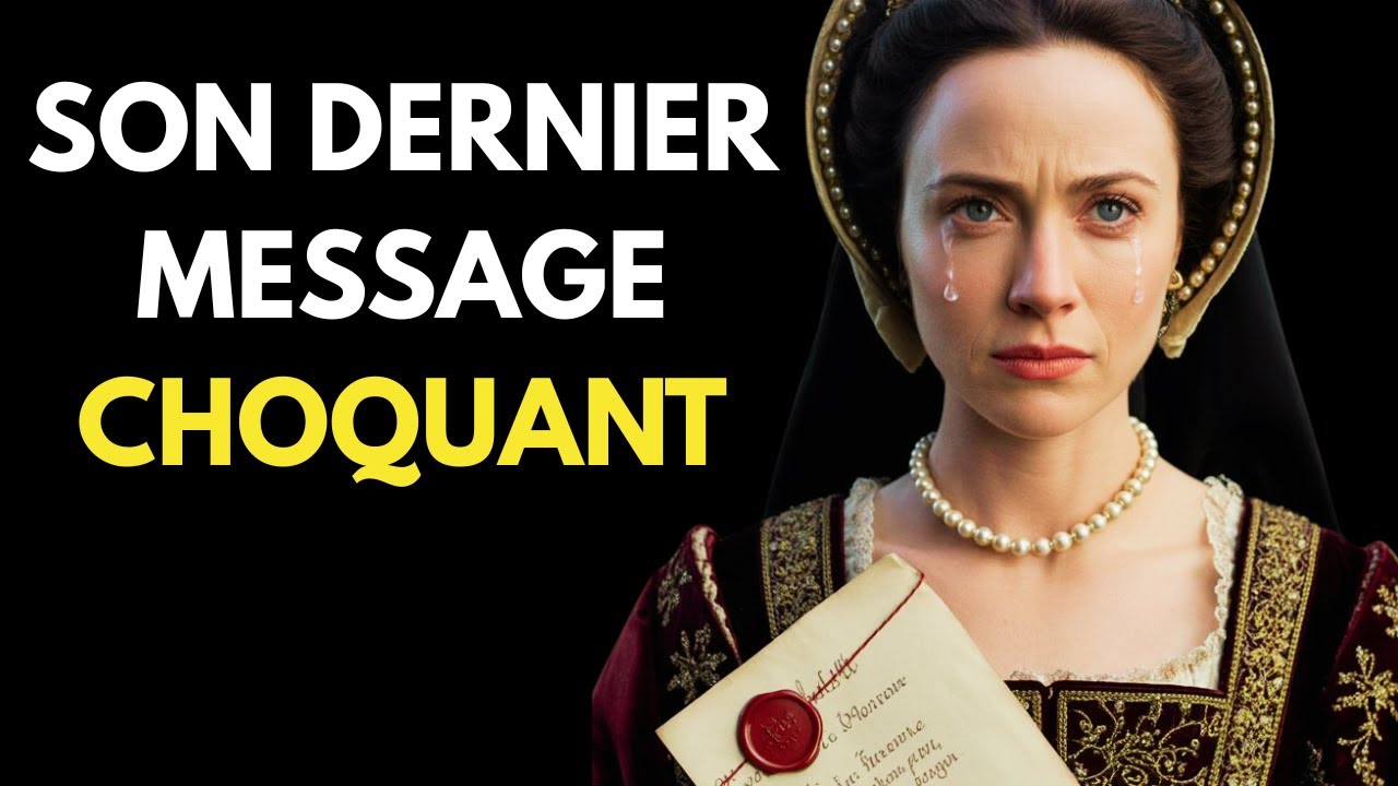 LA DERNIÈRE LETTRE D'ANNE BOLEYN Avant son Exécution N'était Pas pour Elle—C'était pour...