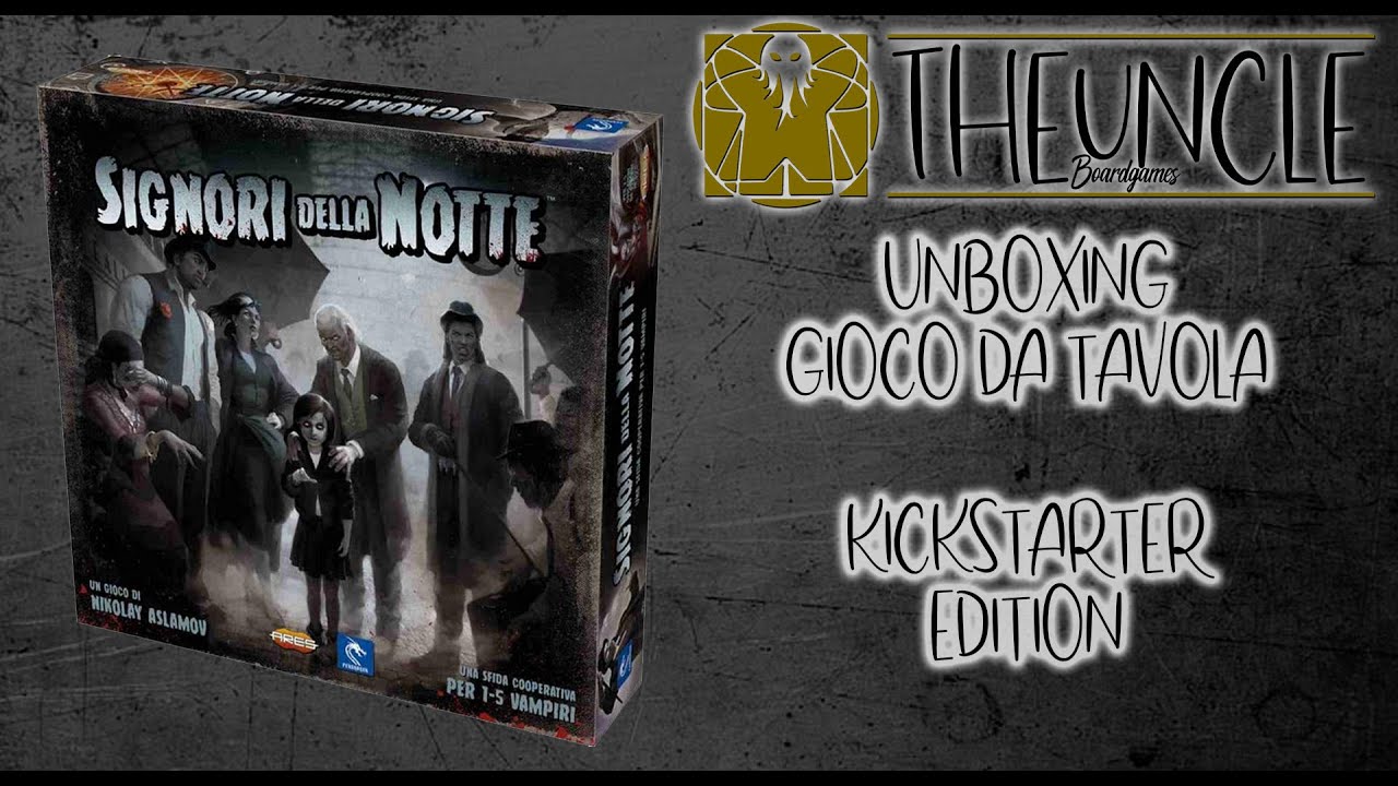 Signori della Notte | Giochi da Tavolo | Pendragon Game Studio | www