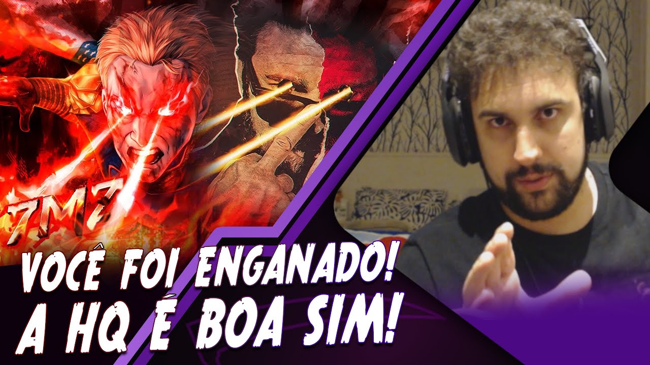 Falando da HQ de The Boys ao som de Henrique Mendonça e 7 Minutoz!