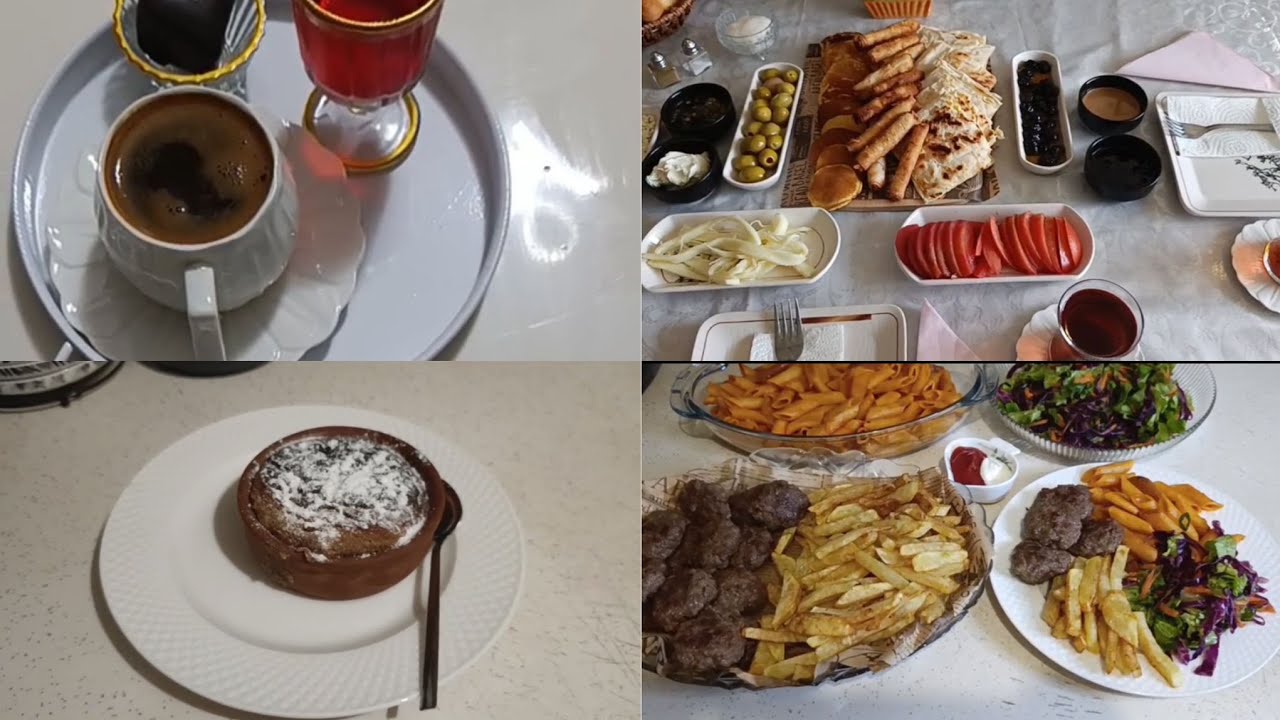 ARKADAŞIM KAHVALTIYA GELİYOR/KAHVALTI HAZIRLIĞI/GÜNÜN TATLISI/GÜNLÜK VLOG