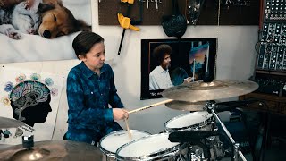 10 yr old Seba Stephens SUPERB Drum Solo 🥁 O&#39;Keefe Music Foundation