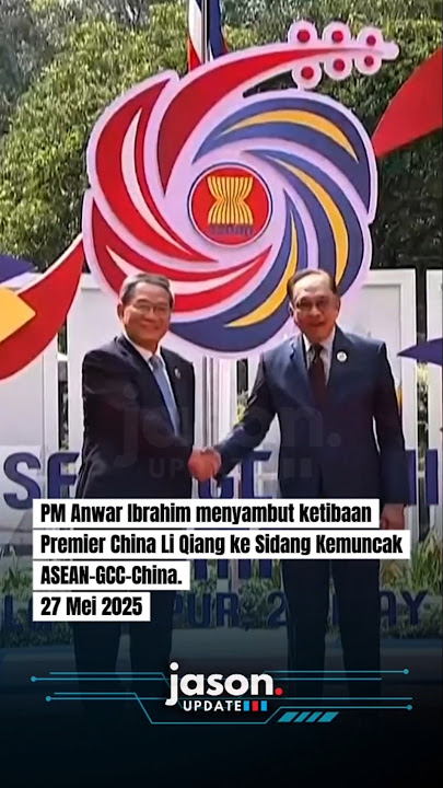 PM Anwar Ibrahim menyambut ketibaan Premier China Li Qiang ke Sidang Kemuncak ASEAN-GCC-China.