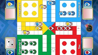Ludo game in 4 players | Ludo King 4 players | Ludo gameplay #474 screenshot 2