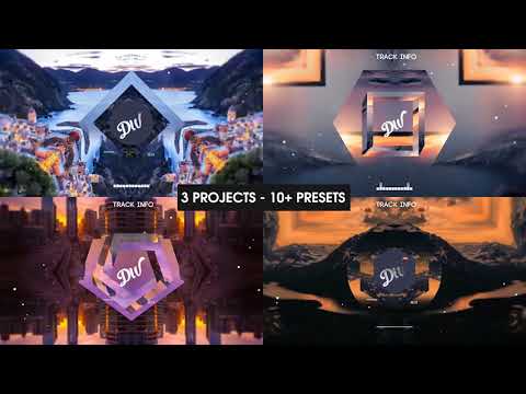 Trapwix Paradox | Music Visualizer | After Effects project | Videohive template