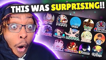 Every Anime Studio Explained in 17 Minutes Part 1 (REACTION)
