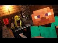 Shrek ruins minecraft 