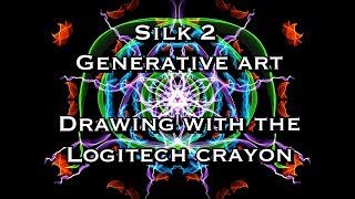 Silk 2 Generative Art Meets The Logitech Crayon With Original Music screenshot 1