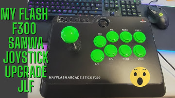 Mayflash F300 Stick and Buttons Upgrade - Sanwa JLF