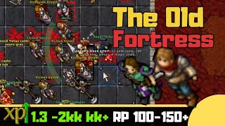 RP 100 - 150+ Old Fortress [Tibia Solo Paladin]