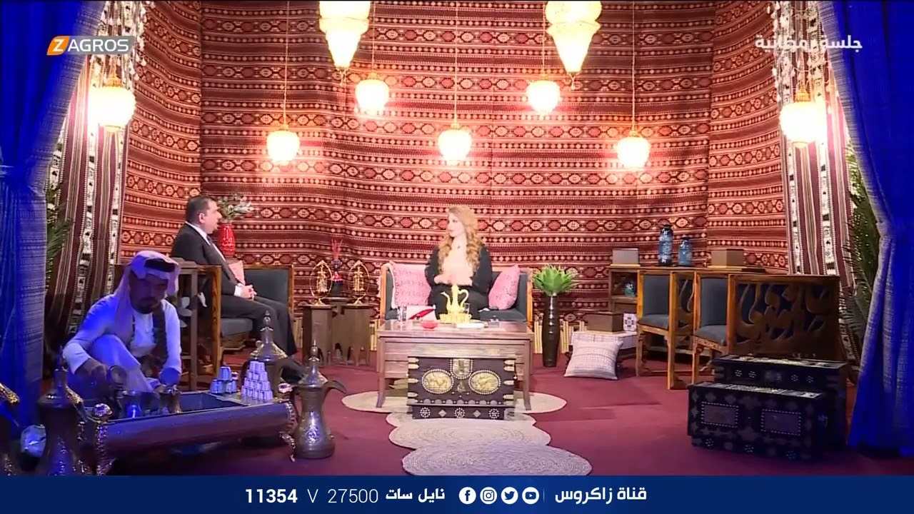 أحمد المساري:  مهدي الصميدعي مفتي وضعته الحكومة وليس أهل السنة | جلسة رمضانية مع هيفاء الحسيني
