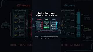El GIL explicado: por qué tus hilos en Python NO usan todos los cores