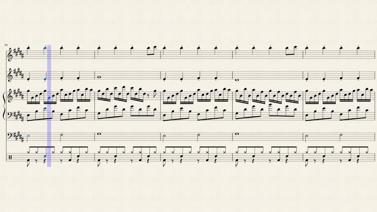 flower dance dj okawari muse score youtube flower dance sheet music