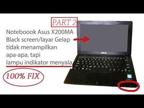 Mengatasi Notebook Asus X200Ma Layar Gelap/ Hitam (Black Screen) Part 2 - Youtube