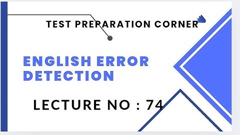 Error Detection lecture No:74 |BPS 5 to BPS 15 |Spcs |FBR |FIA| MPT|HST/SST|PST|JEST