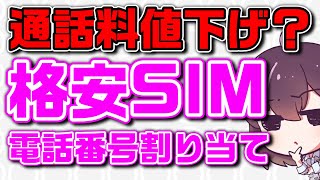 【通話料値下げの可能性】なぜ電話番号を割り当てたら安くなるの？（MVNO/格安SIM）