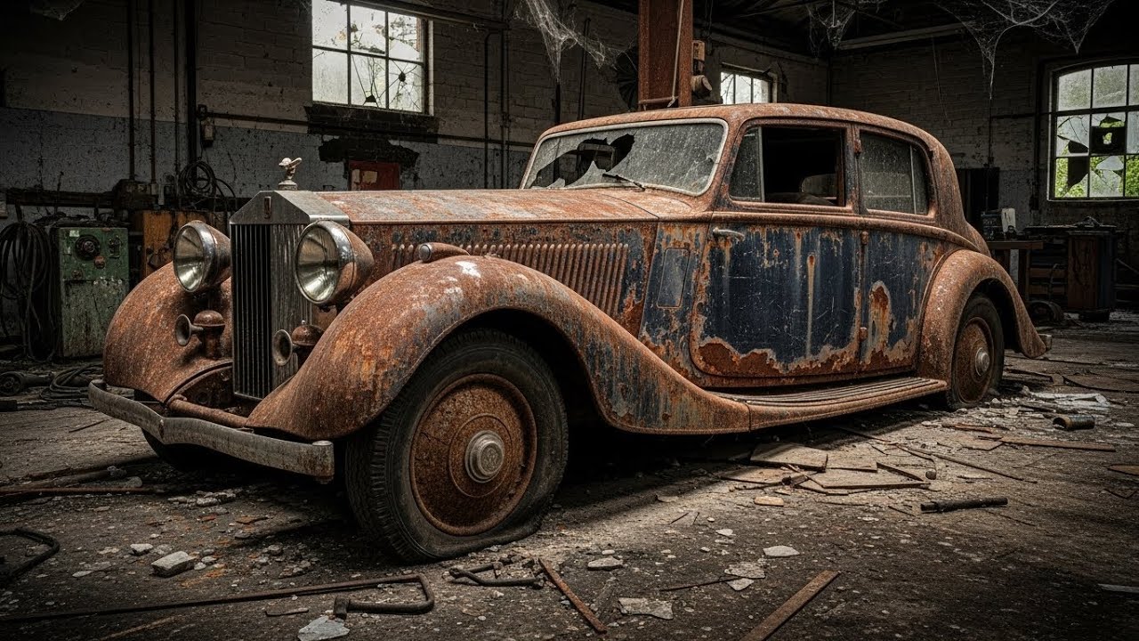 ASMR Car Restoration | 1935 Rolls-Royce Phantom II Full Restoration from Rust to Showroom Classic