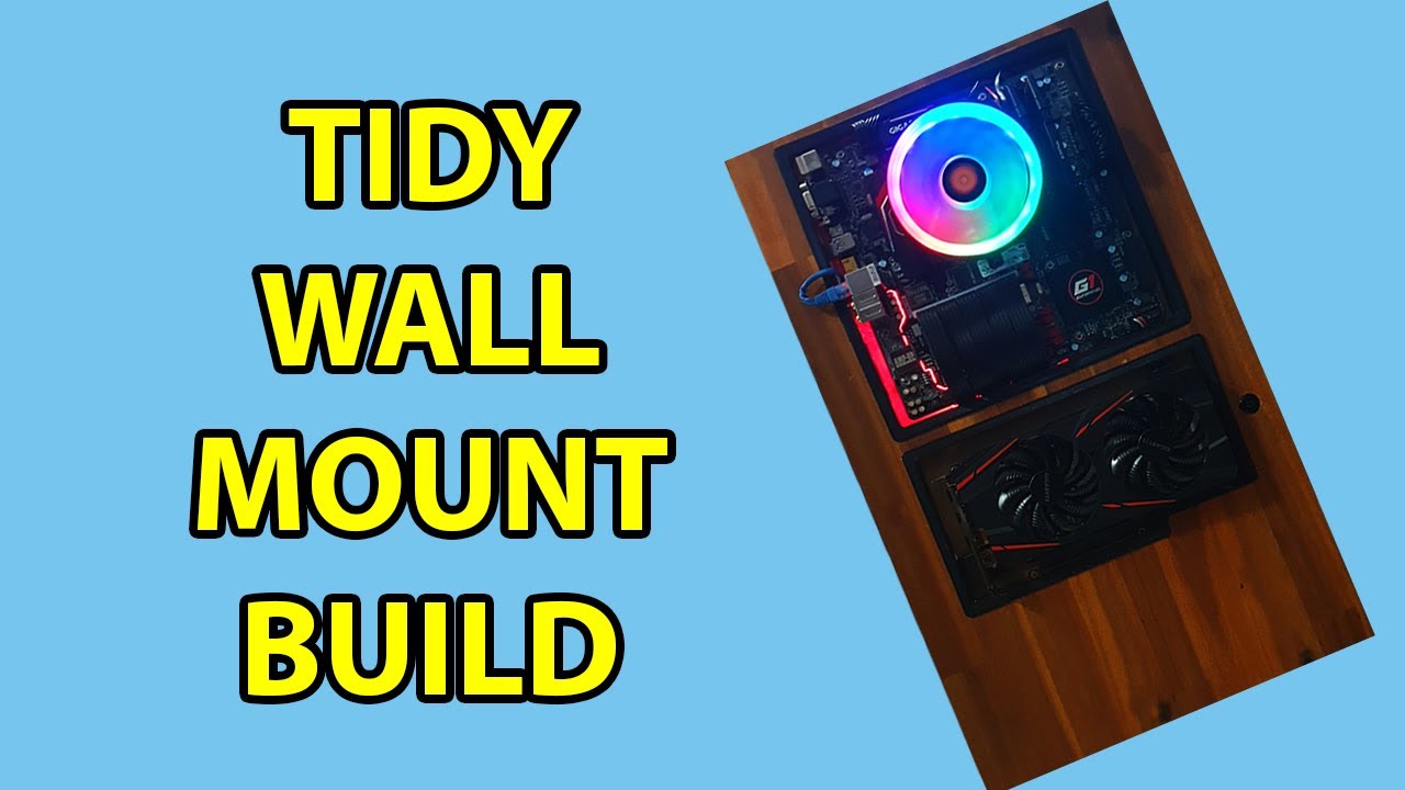 Diy Wall Mounted Pc How To Build A Wall Mounted Computer Part 2 Step