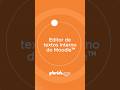 Editor de textos interno do Moodle™