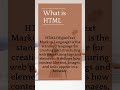 # What is HTML# drfine HTML
