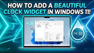 How to Add Clock Widget in Windows 11