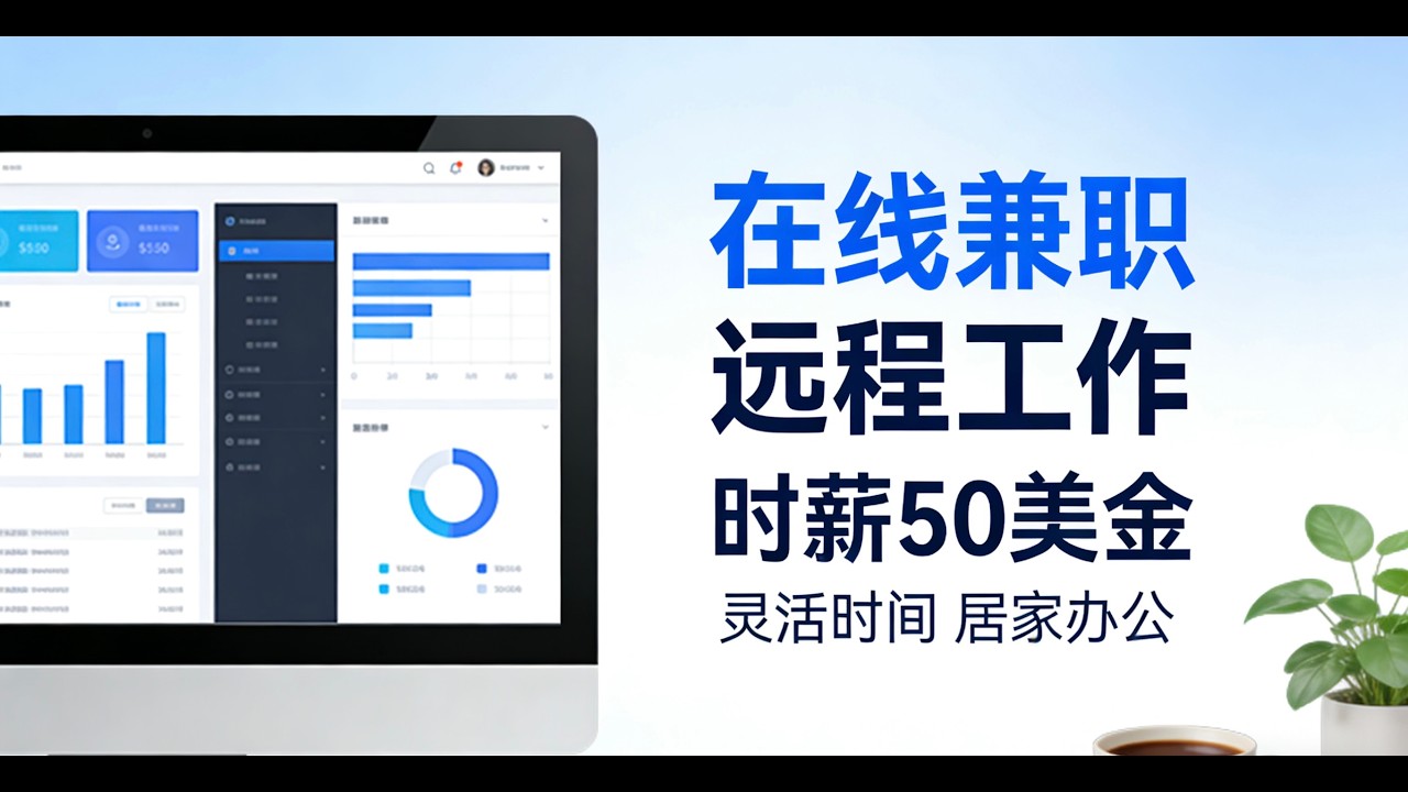 Online part time job 在线兼职