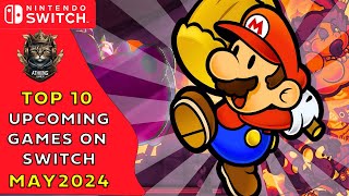 Top 10 Upcoming Nintendo Switch games for May 2024