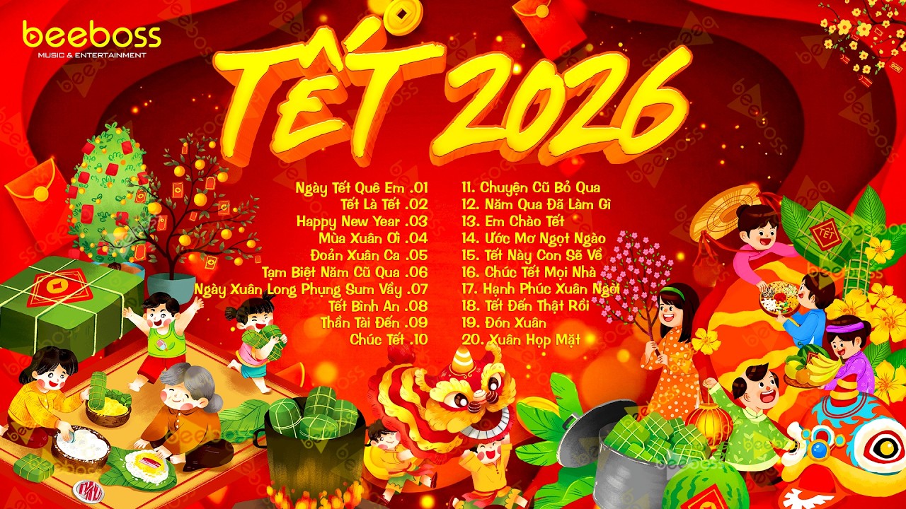 Nhạc Tết 2026 Remix, LK Nhạc Xuân 2026 Remix Hay Nhất Nghe Là Thấy Tết - Chào Xuân Bính Ngọ 2026