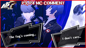 Makoto Yuki and Yu Narukami's comment on being in Persona 5 Velvet Room