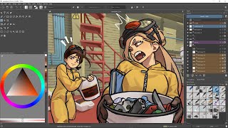 Power & Kobeni - Breaking Bad (Speed Paint 5)