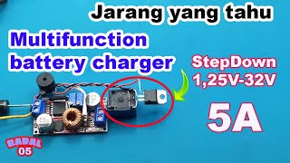 Pengaman multifungsi charger XL4015 1.25 - 32V 5A ┃charger  lifopo4