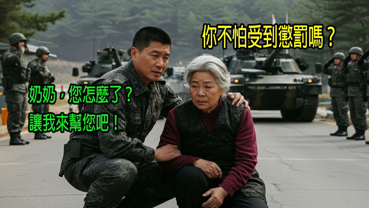 陸軍特戰隊一等兵援救路倒阿嬤，隔天師長竟親自登門，阿嬤的驚人身分就此揭曉…