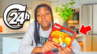 Only eating Banquet Dinners for 24 hours Challenge
