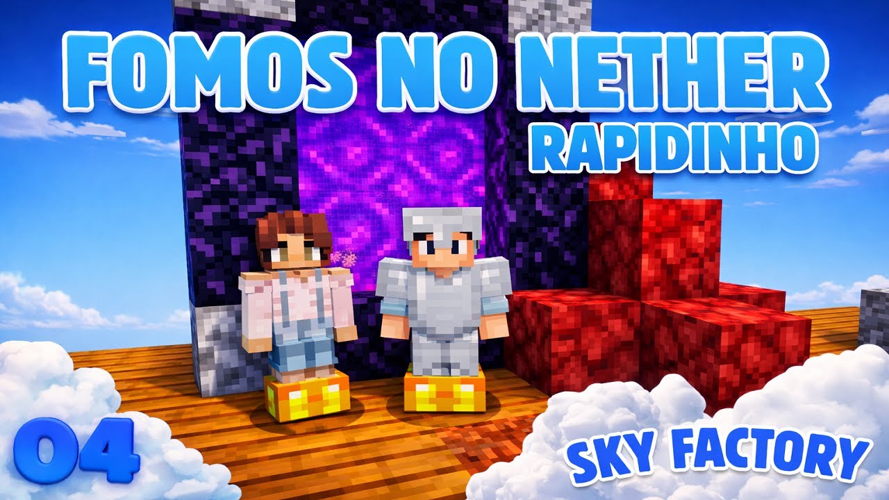 004 FUI ATRAS DO ULTIMO MINÉRIO - Minecraft Bedrock - Sky Factory 