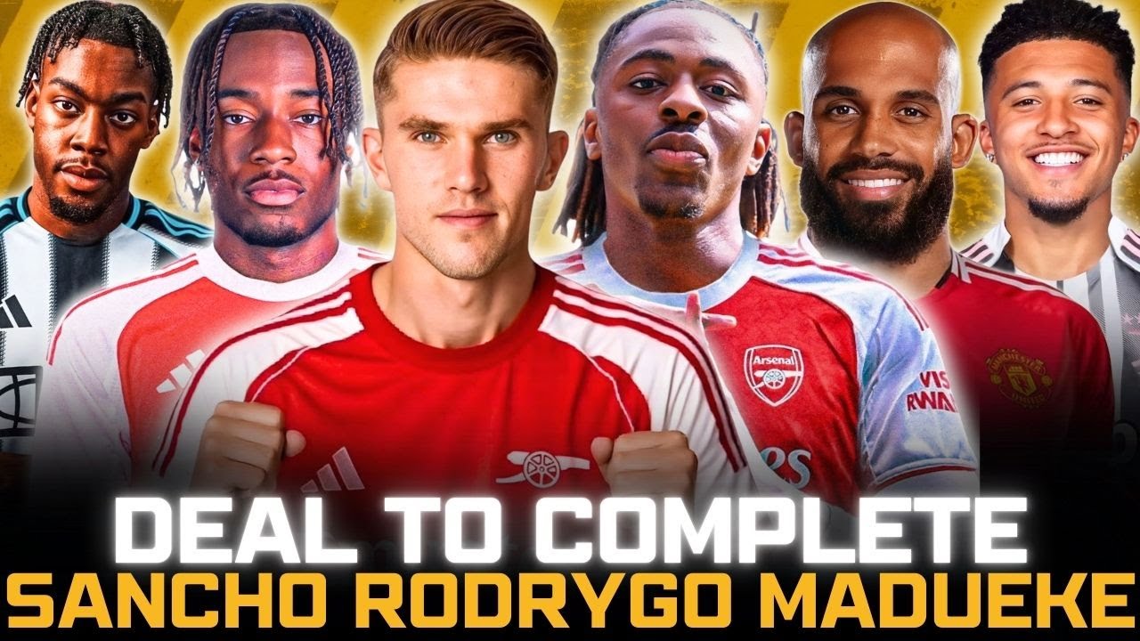 Eze to Arsenal DEAL CLOSE?🚨 Madueke Talks Continue✅ Vlahovic to Man Utd & Rashford RETURN?😨