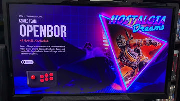 Setup Controller and full screen in OpenBOR for Nostalgia Dreams.